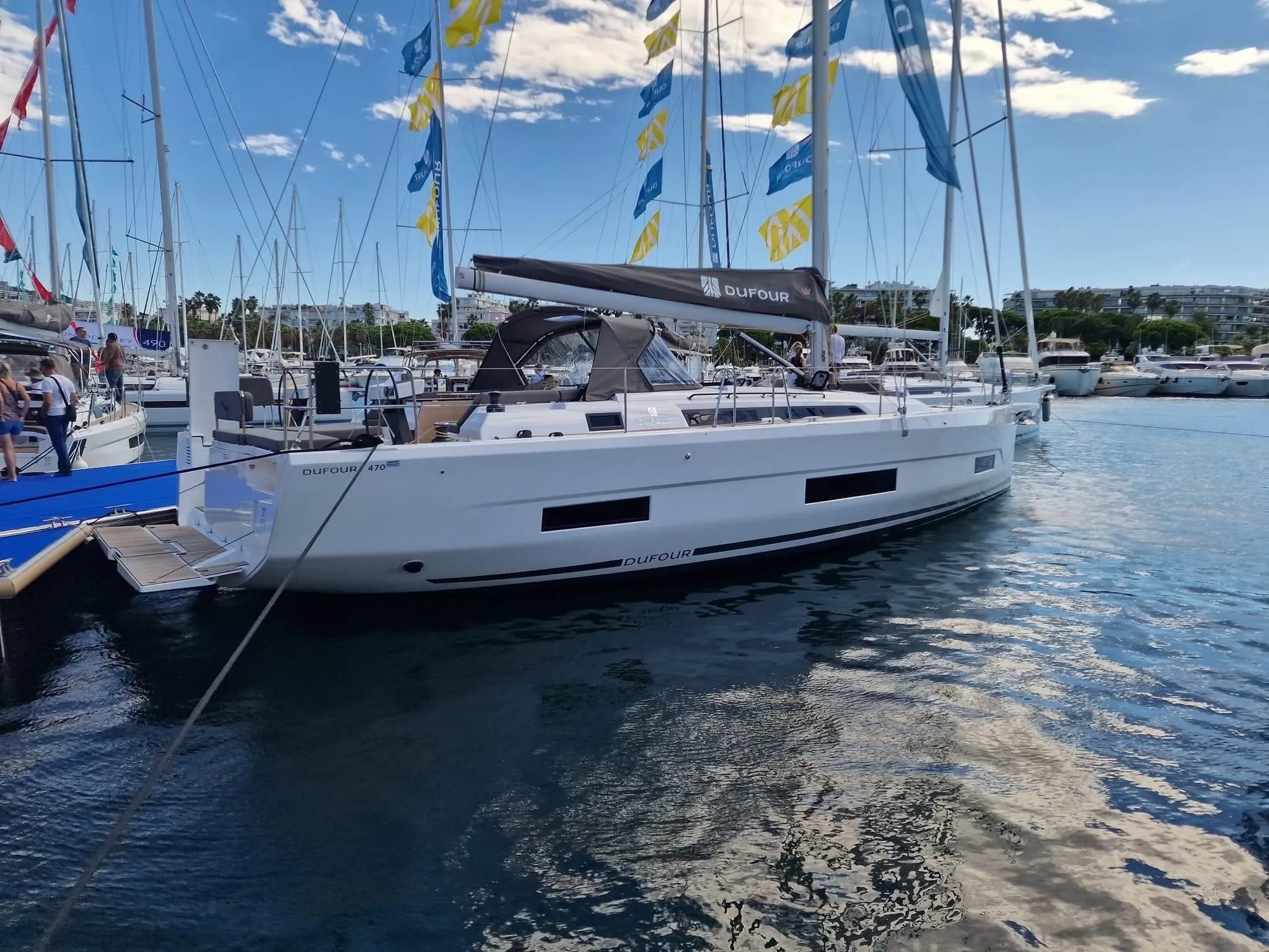 Explore Cogolin on a 14.85m 3 Cabin Sailing Yacht Rental