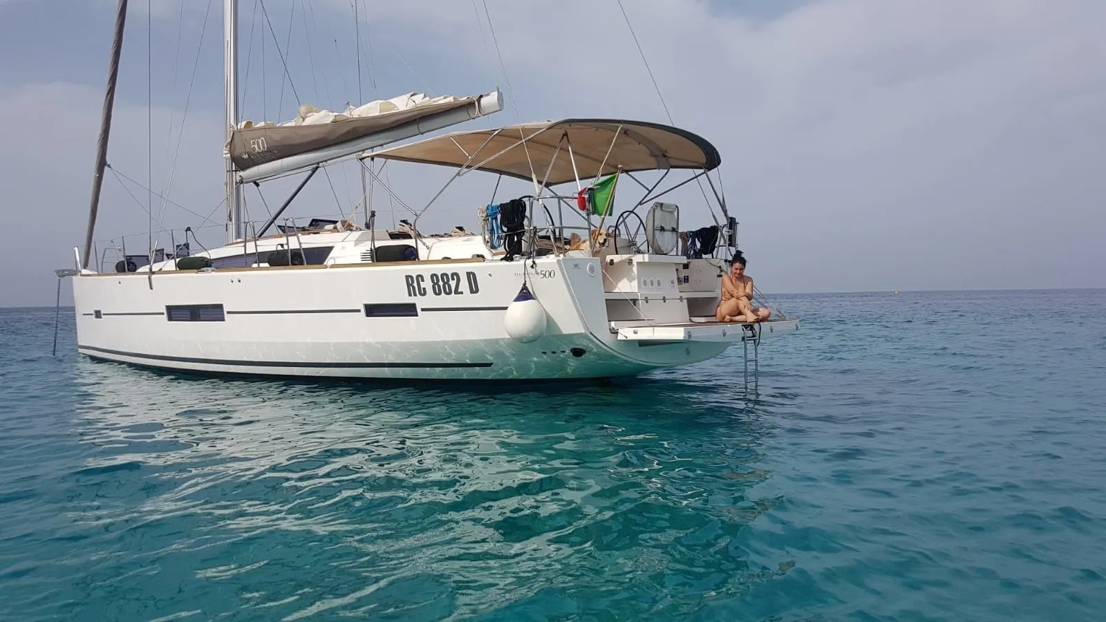 Explore La Maddalena on a 15.1m 5 Cabin Sailing Yacht Rental