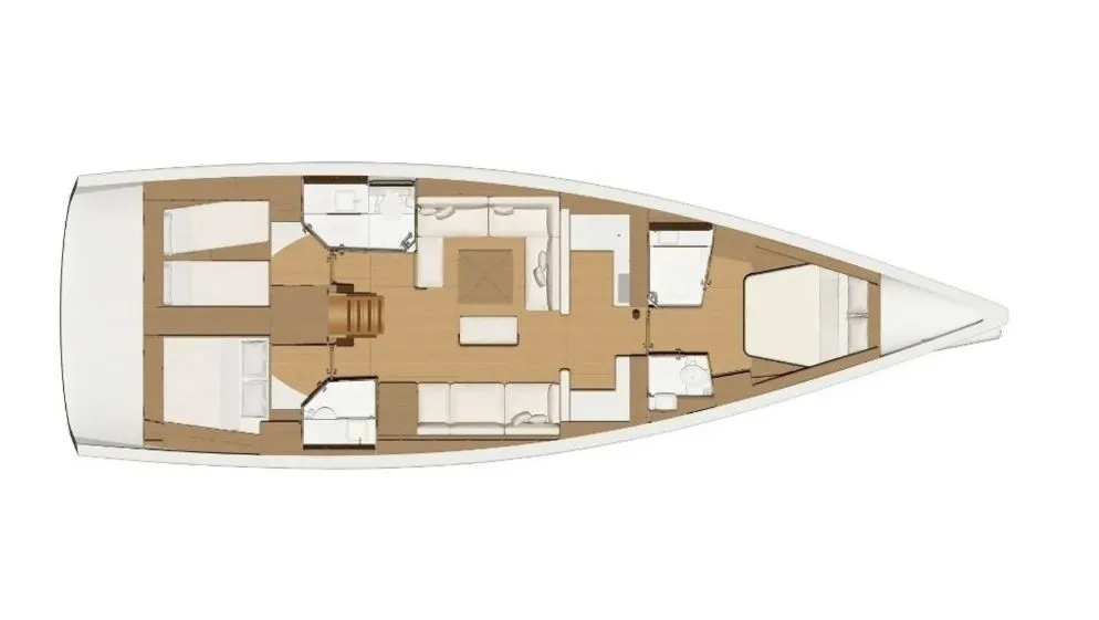 Charter a 15.2m 3 Cabin Sailing Yacht in La Spezia