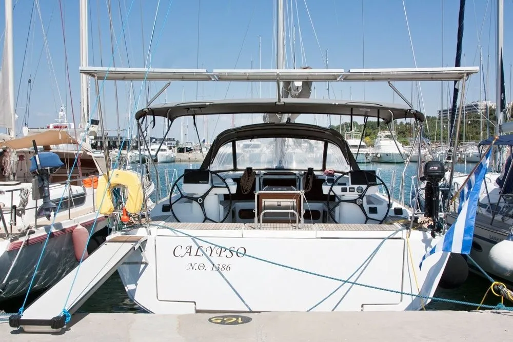 Explore Nikiti on a 15.2m Rental Sailing Yacht Dufour 520 GL