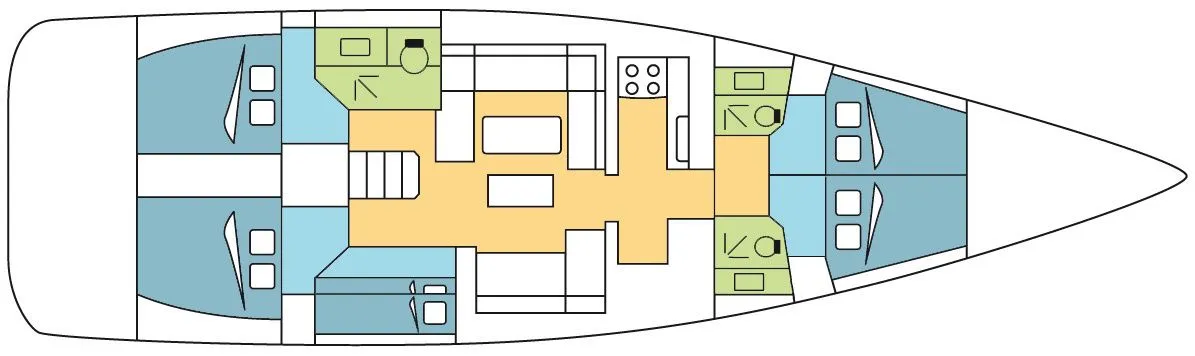 Pozzuoli Kiralık Dufour 520 GL 15.2m 
