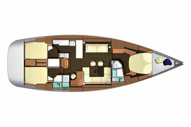 Charter a 16m Sailing Yacht Dufour 525 GL in Porto Ercole