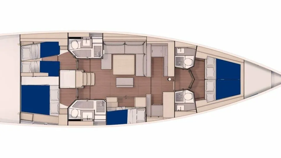 Marina Kiralık 16.35m Tekne