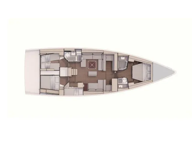 Explore Saint Thomas on a 16.35m 4 Cabin Sailing Yacht Rental