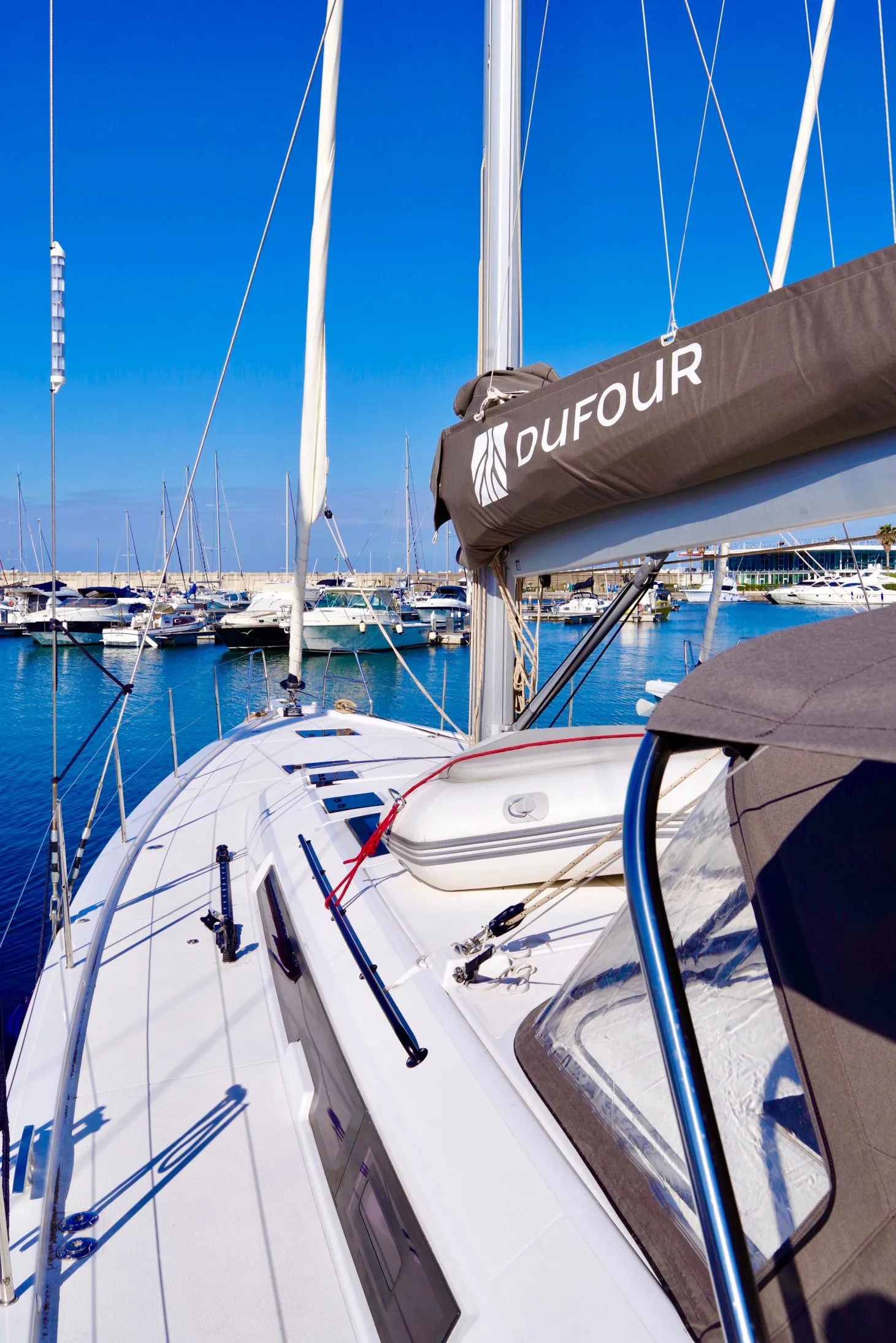 Rent a 16.35m Sailing Yacht Dufour 530 in Castellammare di Stabia