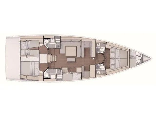 Rent a 16.35m 6 Cabin Sailing Yacht in Palermo
