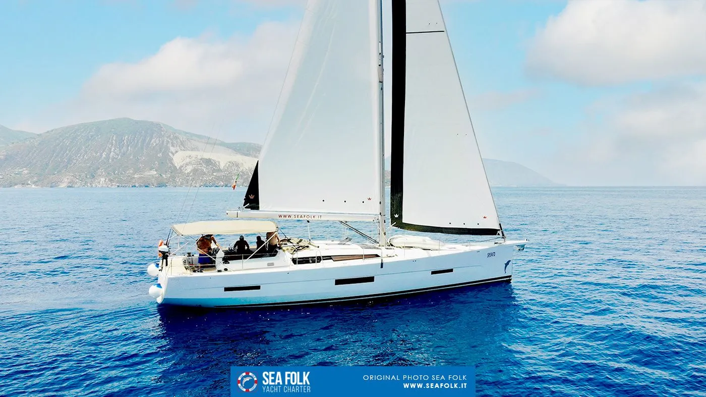 Explore Marsala on a 17.15m Rental Dufour 56