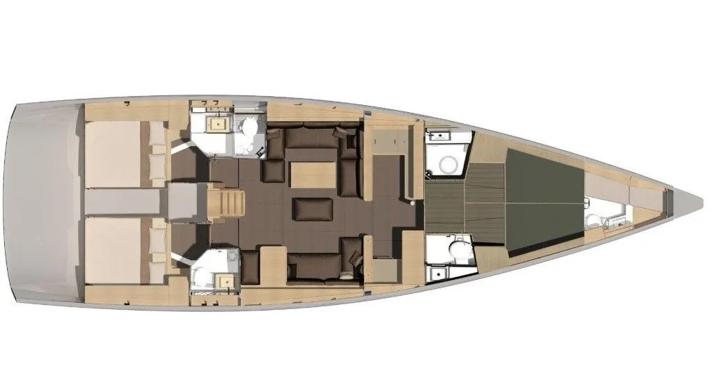 Explore Marsala on a 17.15m Rental Dufour 56