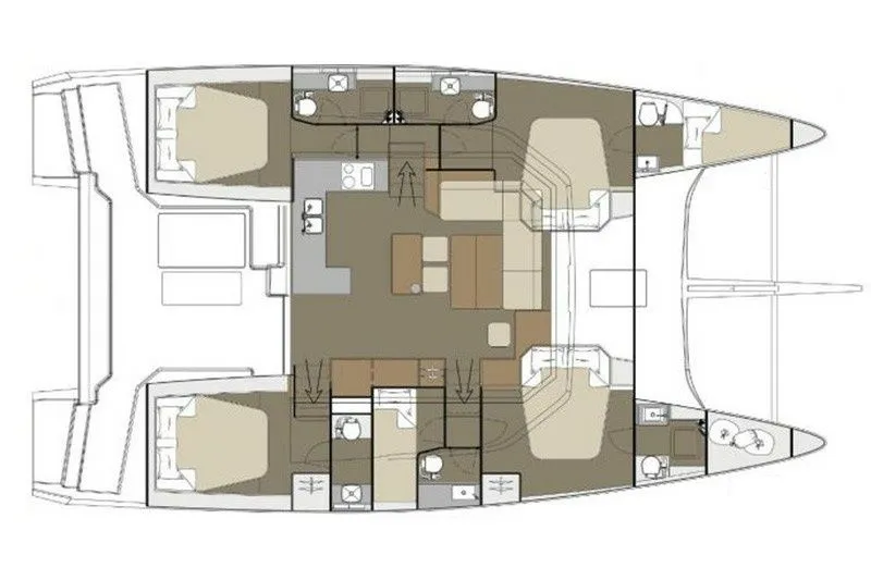 Explore Parikia on a 14.7m Rental Dufour Catamarans 48