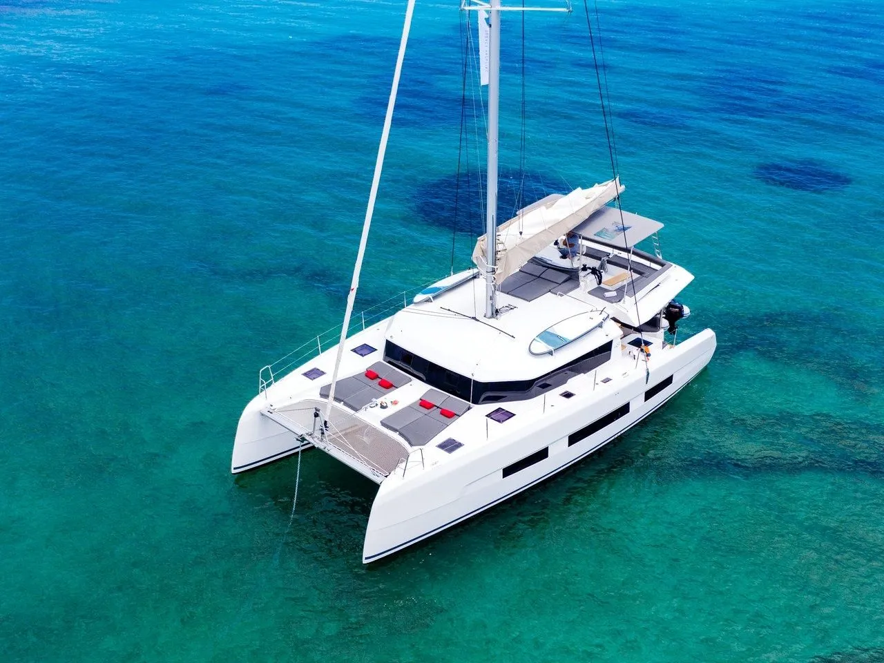 Explore Parikia on a 14.6m Rental Dufour Catamarans 48