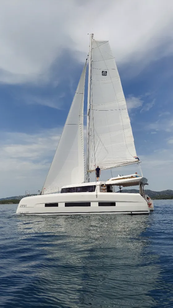 Explore Pirovac on a 14.7m Rental Dufour Catamarans 48