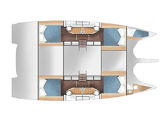 Rent a 13.42m Dufour Cervetti 44 Power in Primošten