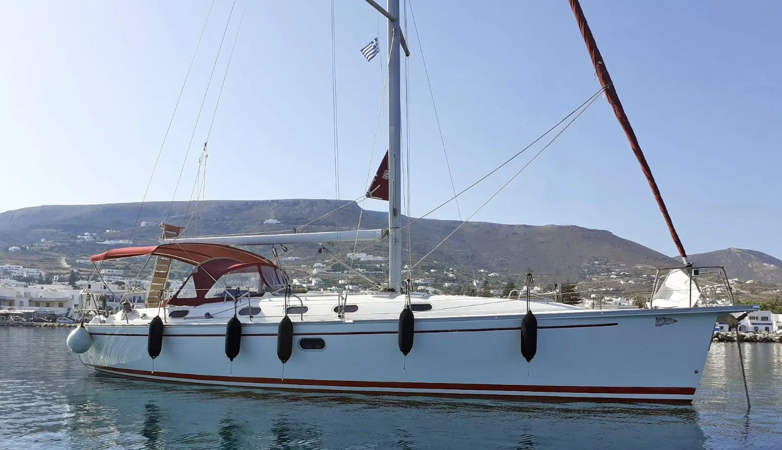12.82m Parikia 2 Cabin Sailing Yacht Hire