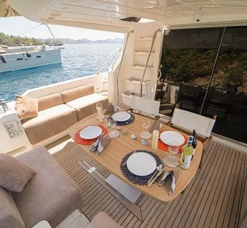 Explore Göcek on a 16.85m 3 Cabin Motor Yacht Rental