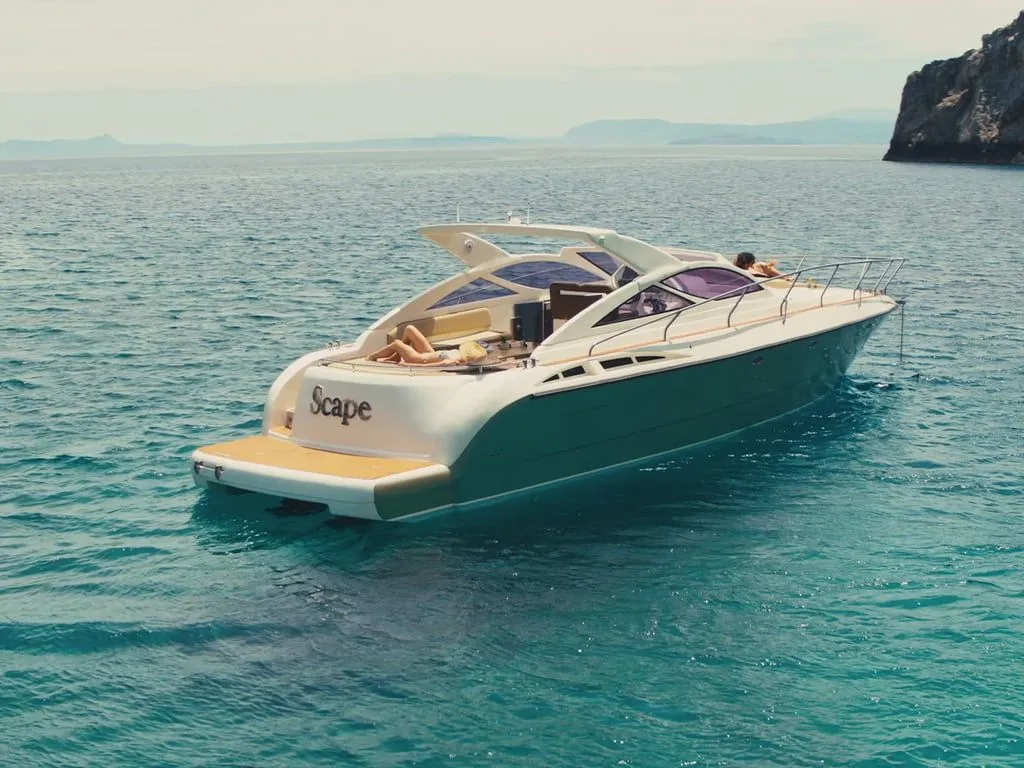 Explore Chania on a 14m Rental Motor Yacht Eco mariner 45