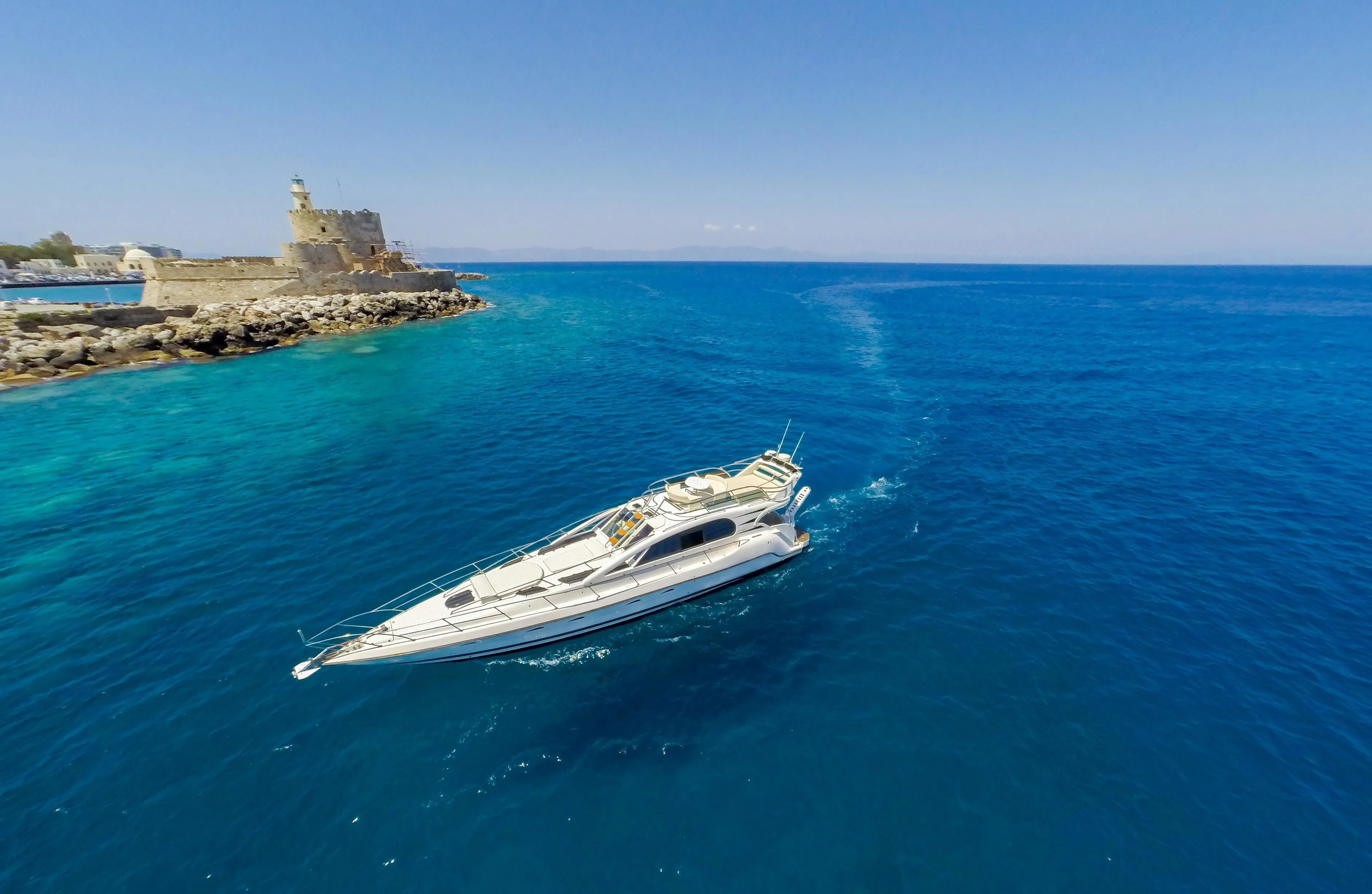 Explore Nydri on a 16.3m Rental Motor Yacht