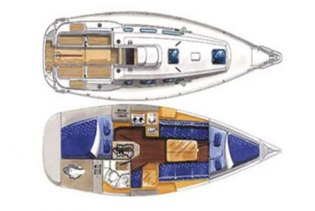 Rent a 9.4m Elan 31 Sailing Yacht in Vigo