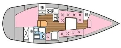 Explore Rabac on a 10.45m Rental Elan 333