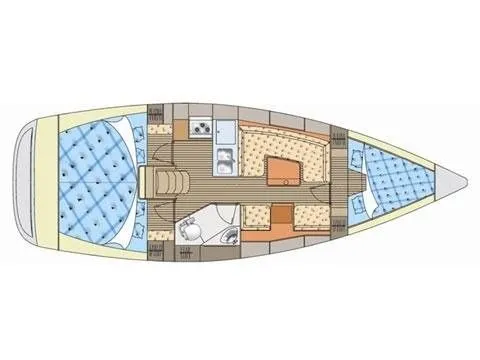 Rent a 10.46m Elan 344 Impression in Betina