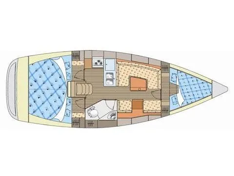 Explore Jezera on a 10.46m Rental Boat