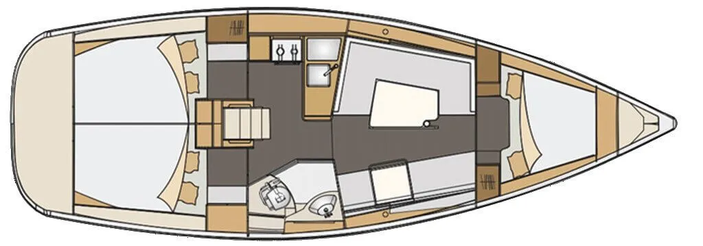 Charter a 10.6m Sailing Yacht in Punat
