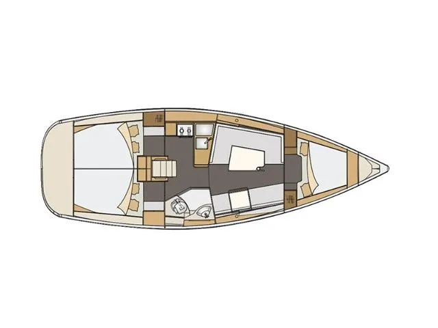 Rent a 10m Sailing Yacht Elan 35 Impression in Marseille