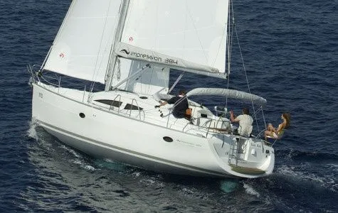 Rent a 11.55m Sailing Yacht Elan 384 Impression in Corinth