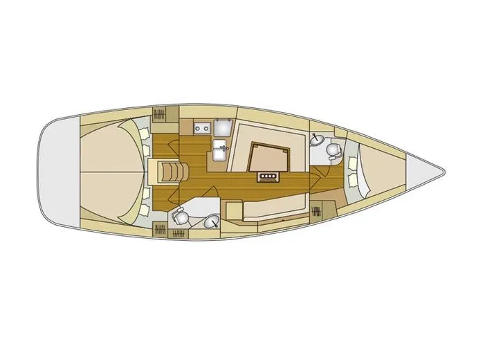 Explore Balatonfured on a 11.55m Rental Sailing Yacht Elan 384 Impression