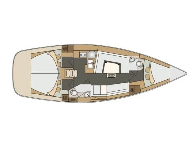 Charter a 11.9m 3 Cabin Sailing Yacht in Vigo