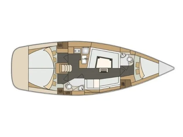 Explore Ploče on a 11.58m Rental Elan 40 Impression