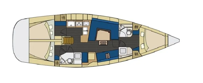 Explore Mali Losinj on a 11.9m Rental Sailing Yacht
