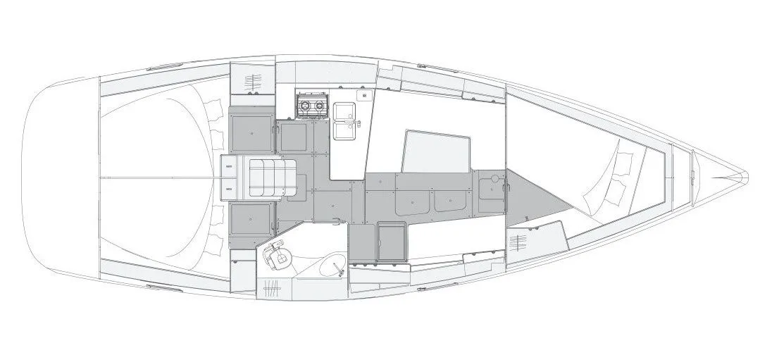 Explore Pula on a 11.83m Rental Elan 40.1 Impression