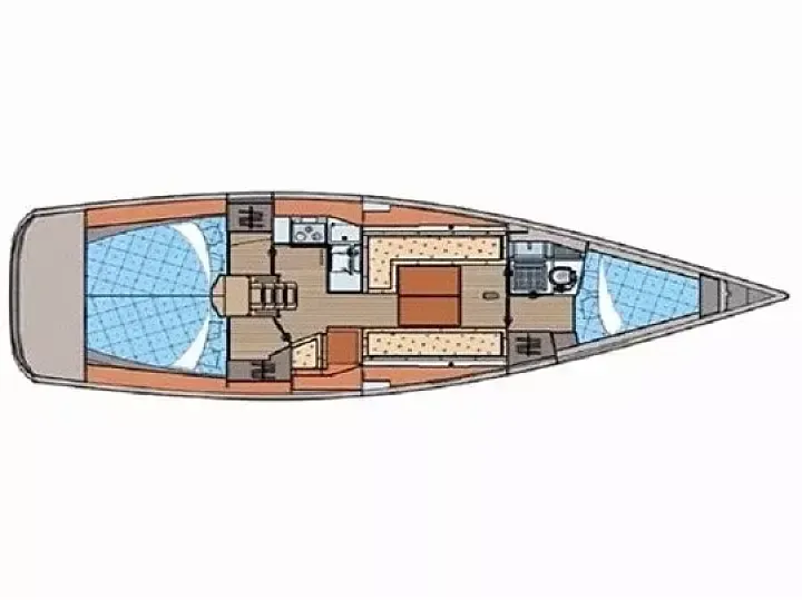 Rent a 13.4m Elan 434 Impression in Las Galletas