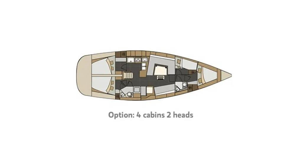 Rent a 13.84m Boat in Fezzano