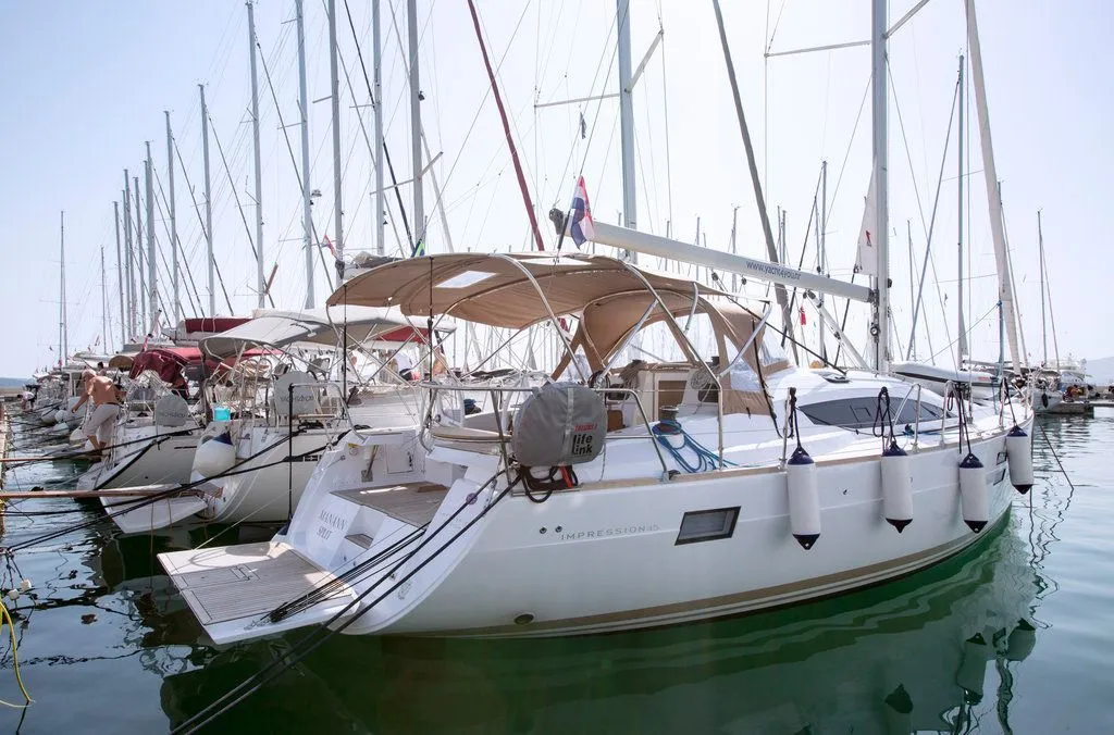 Explore Kastela on a 13.85m Rental Boat
