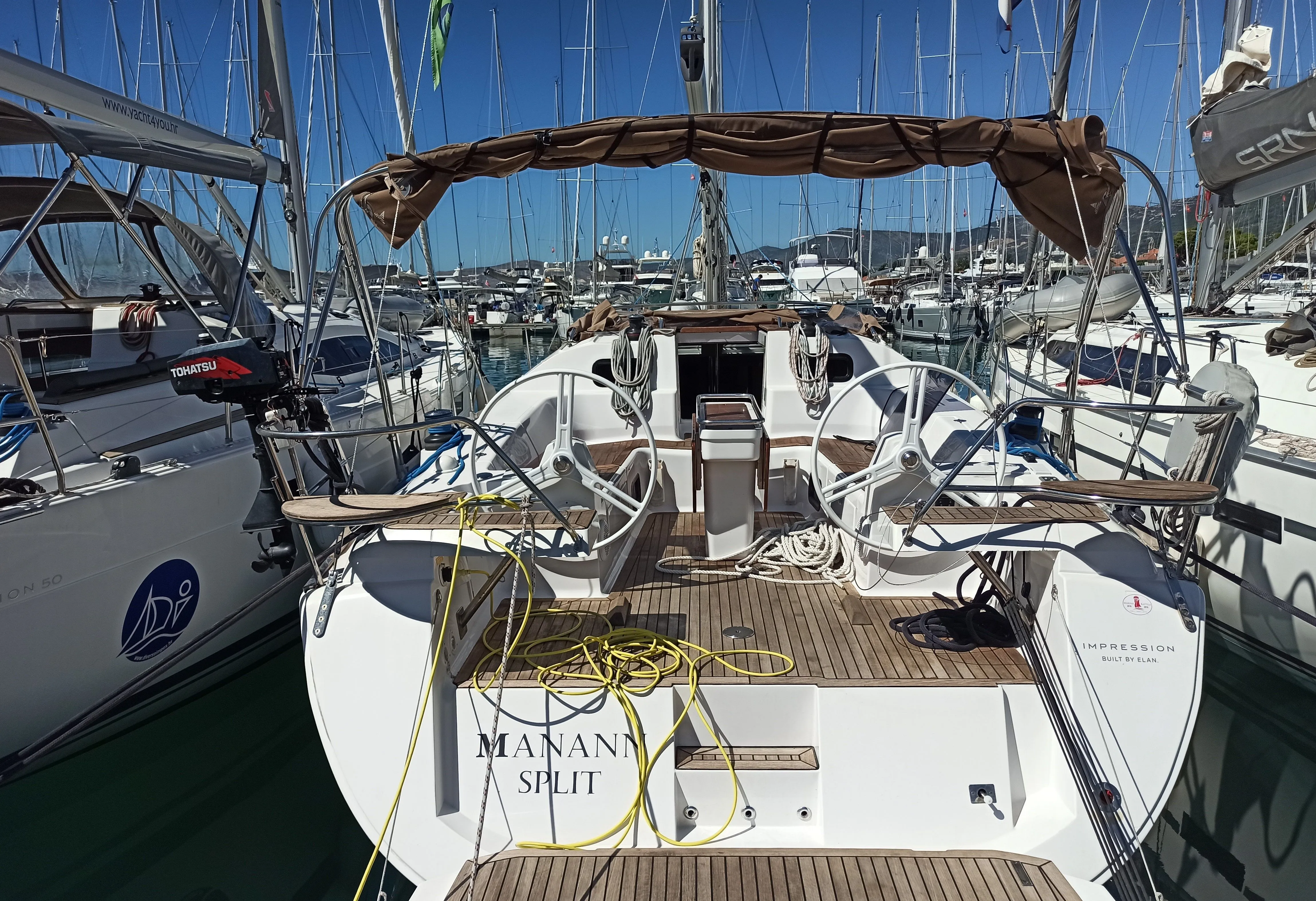 Explore Kastela on a 13.85m Rental Boat