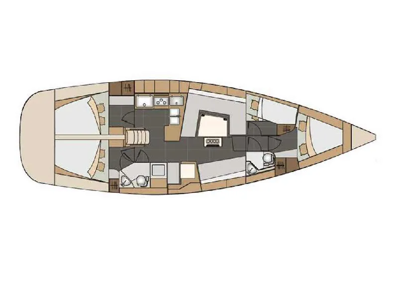 Rent a 13.85m Sailing Yacht in Baska Voda