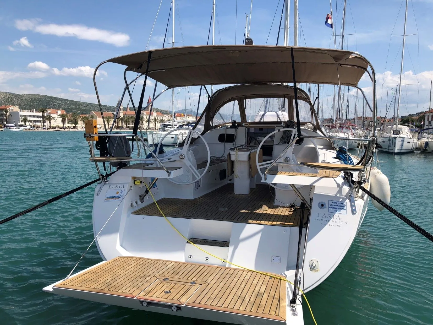 13.85m Trogir Elan 45 Sailing Yacht Hire