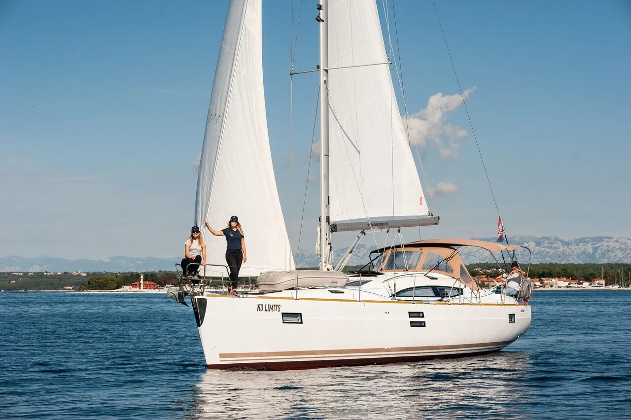 Explore Tribunj on a 13.85m Elan 45 Sailing Yacht Rental