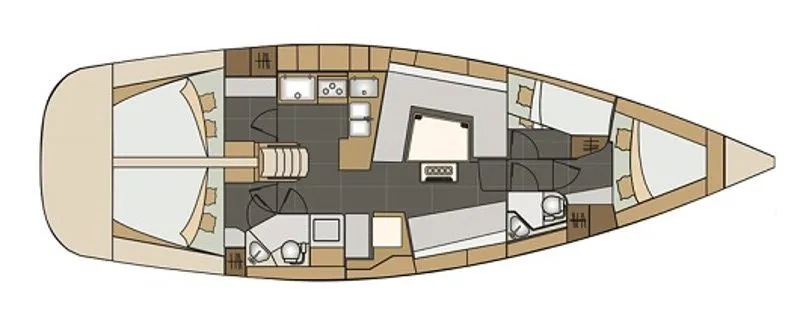 Rent a 13.85m Sailing Yacht Elan 45 in Pirovac