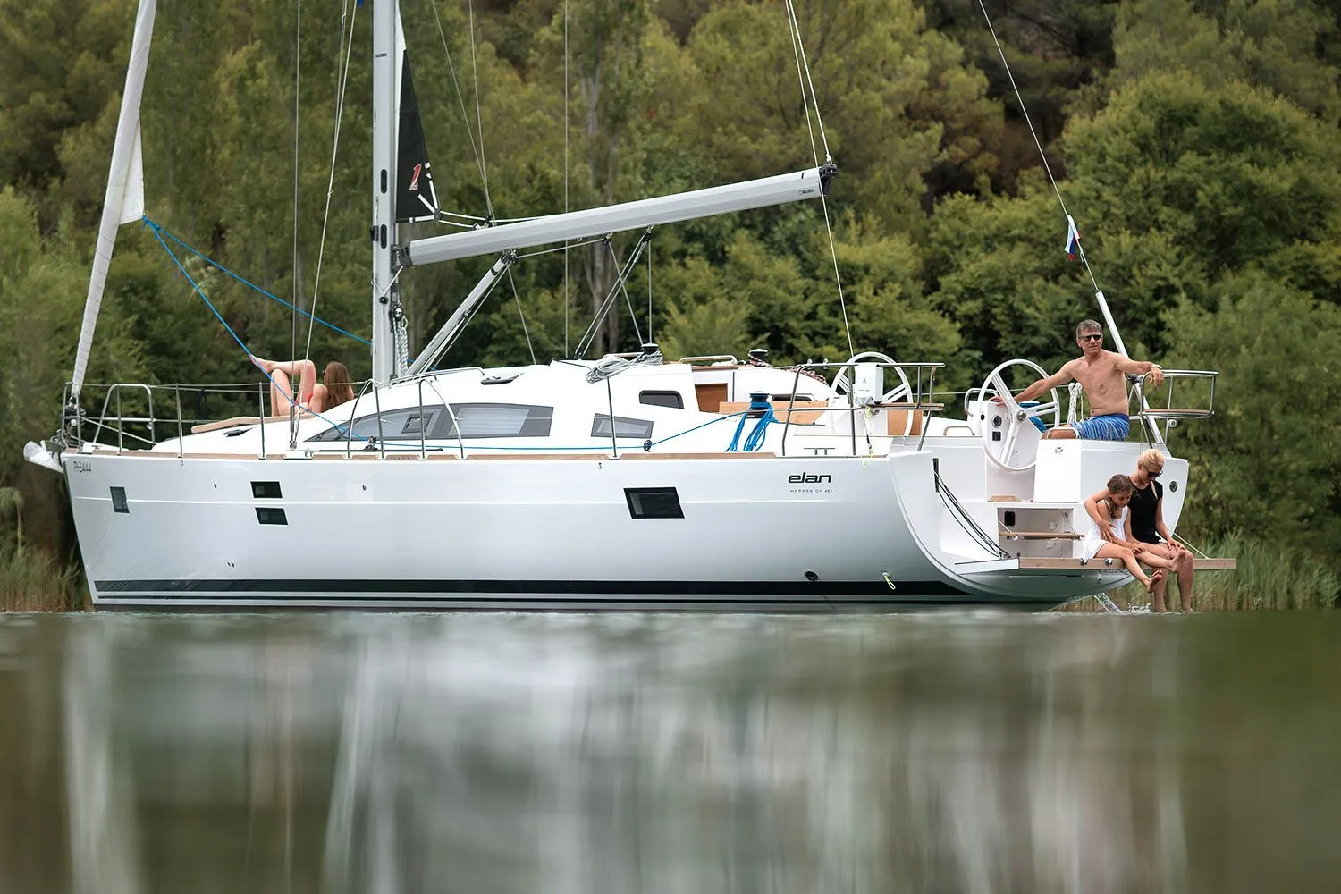 Explore Portorož on a 13.85m Rental Elan 45.1 Impression