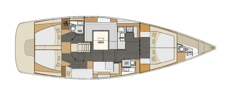Explore San Benedetto del Tronto on a 14.85m 6 Cabin Sailing Yacht Rental