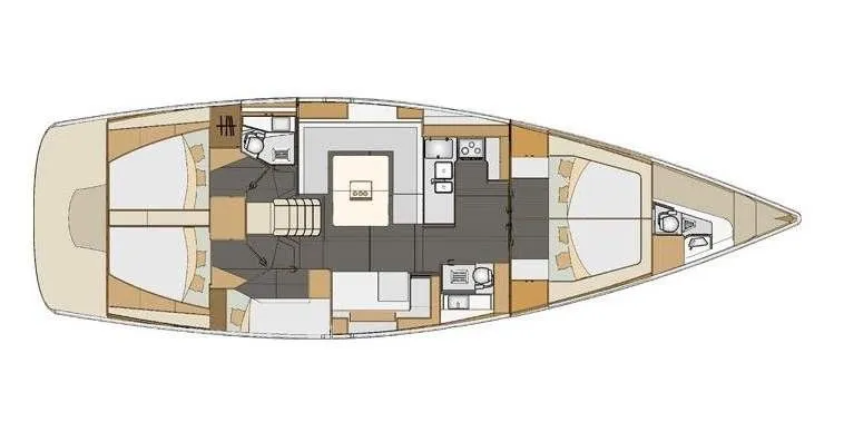 Zadar 15.2m Kiralık Elan 50 Impression