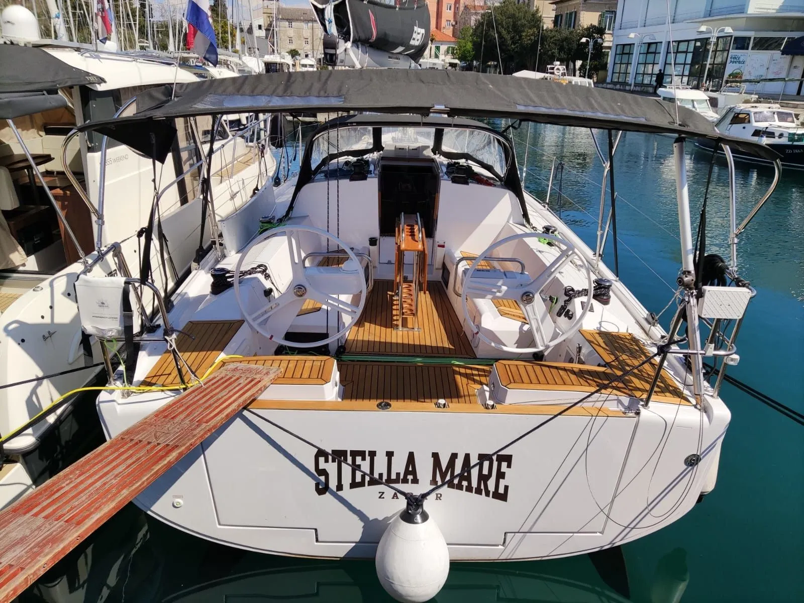 Explore Zadar on a 10.6m 2 Cabin Sailing Yacht Rental