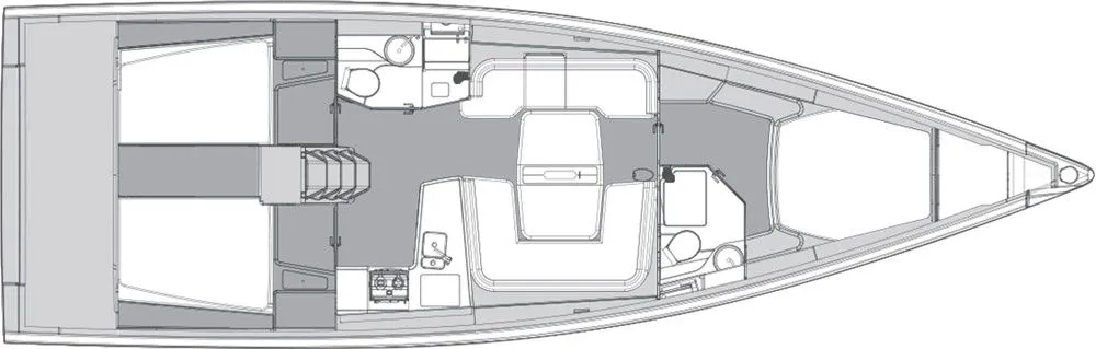 15.3m Antibes Sailing Yacht Elan E6 Hire