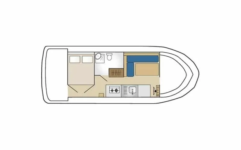 Charter a 8.5m House Boat in Languimberg