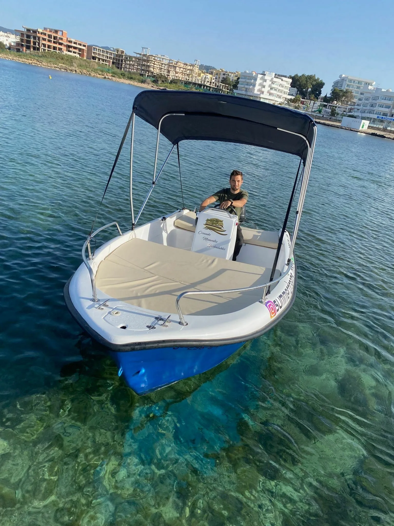 4m Sant Antoni de Portmany Motor Boat Estable 400 Hire