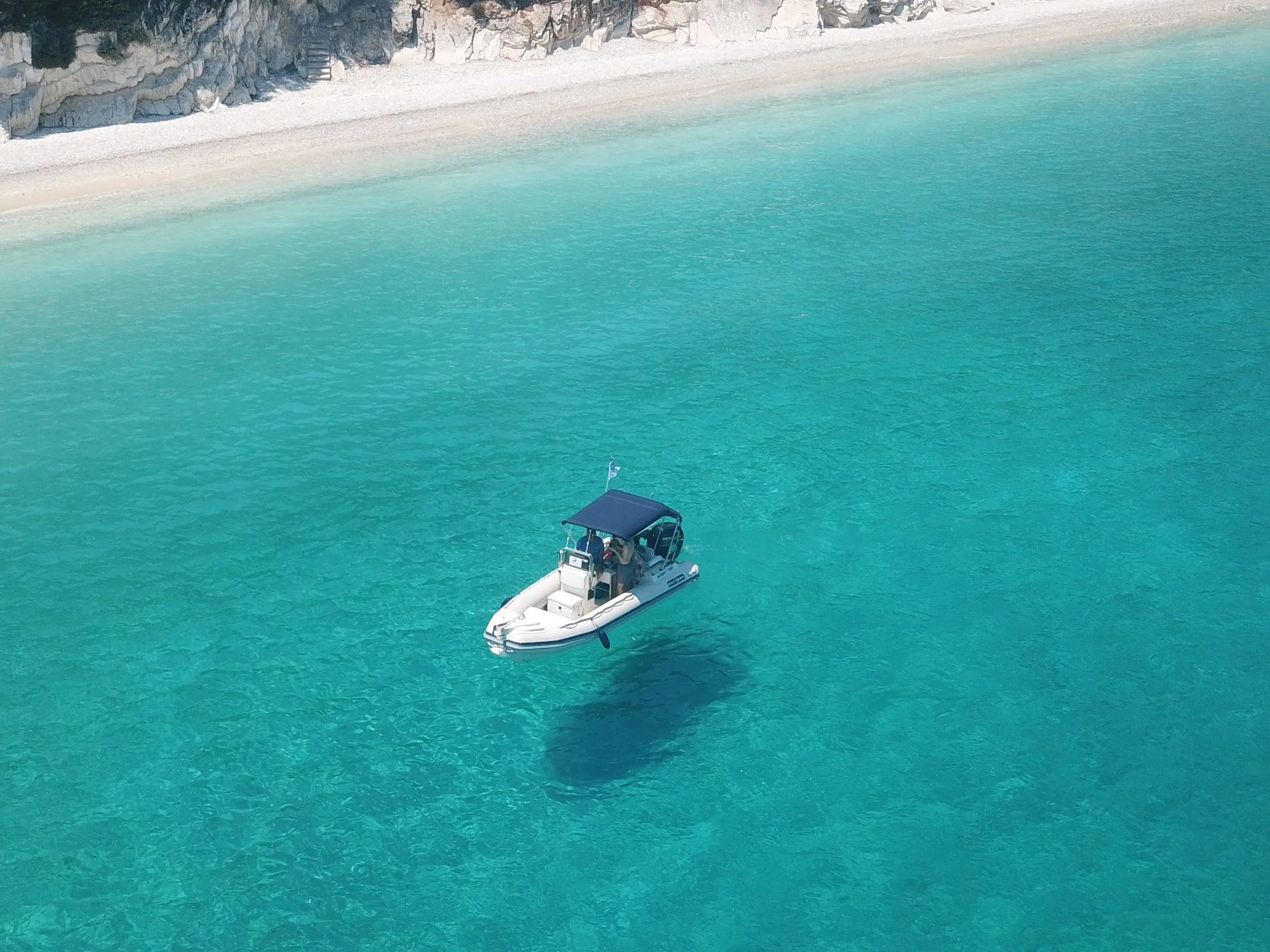 Explore Sivota on a 5.8m Rental Motor Boat