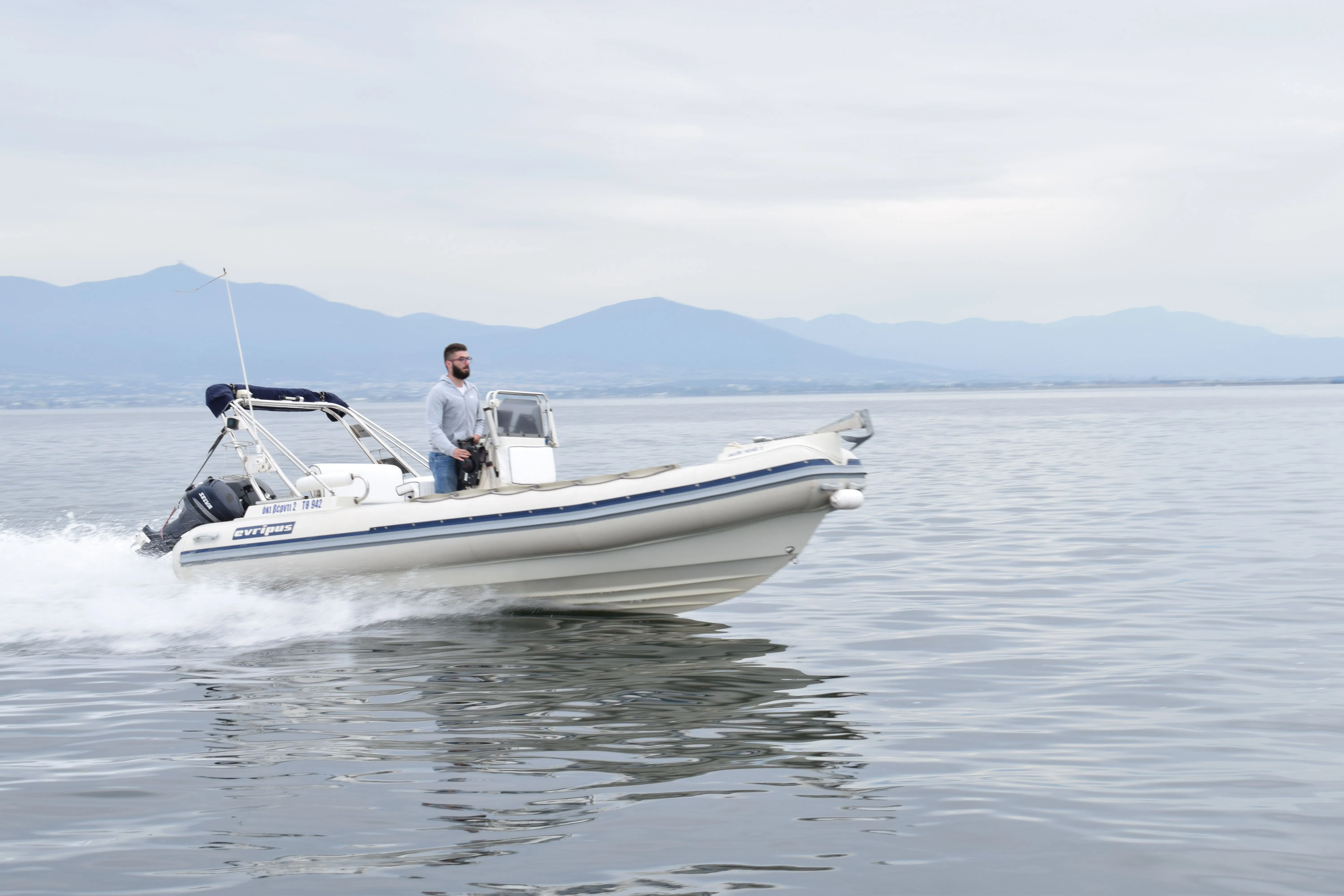 Explore Sivota on a 5.8m Rental Motor Boat