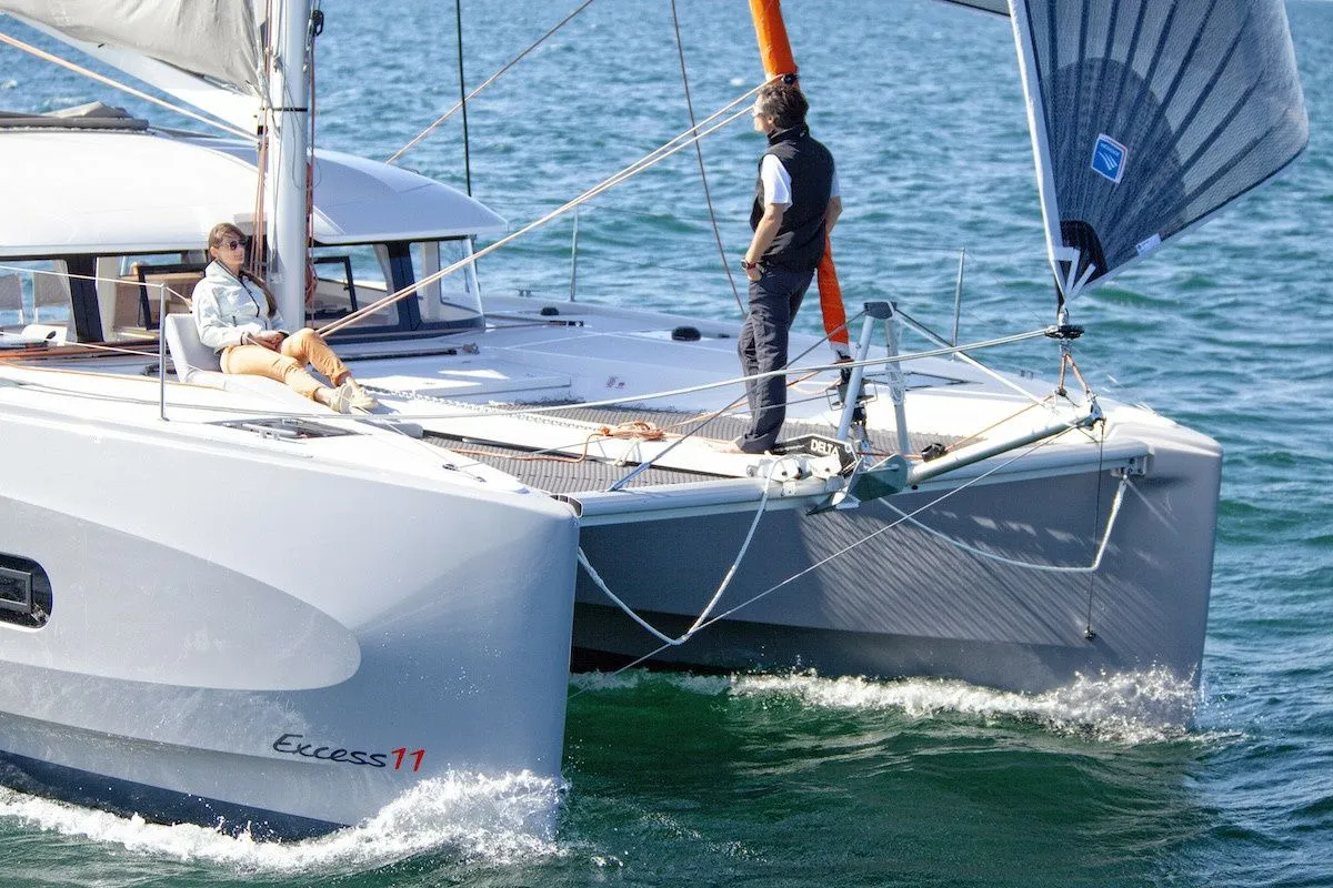 Rent a 11.42m Catamaran Excess 11 in Split